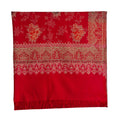 Woolen Stoles & Shawls | Red & Multi | 100x210 CM |