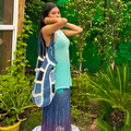 Cara Tote Bag – Handknitted Eco-Friendly Crochet Tote for Women | Timeless Design