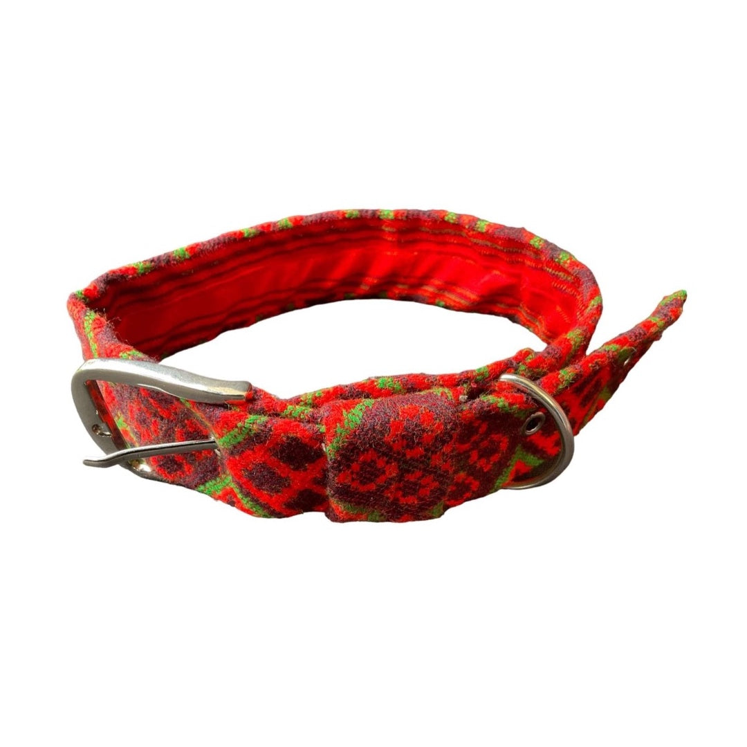 Himalayan Hike Pet Leash with Himachali Fabric and Felt Sheet Lining