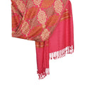Radish Odhni Embroidered | Stoles & Shawls | 100% Wool | For Women