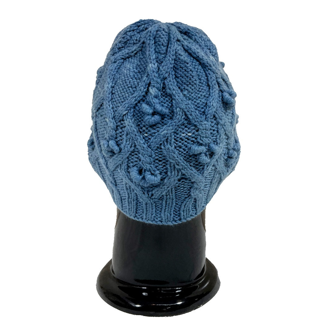 Wool Cap | Unisex | 100% Wool | Bio-indigo