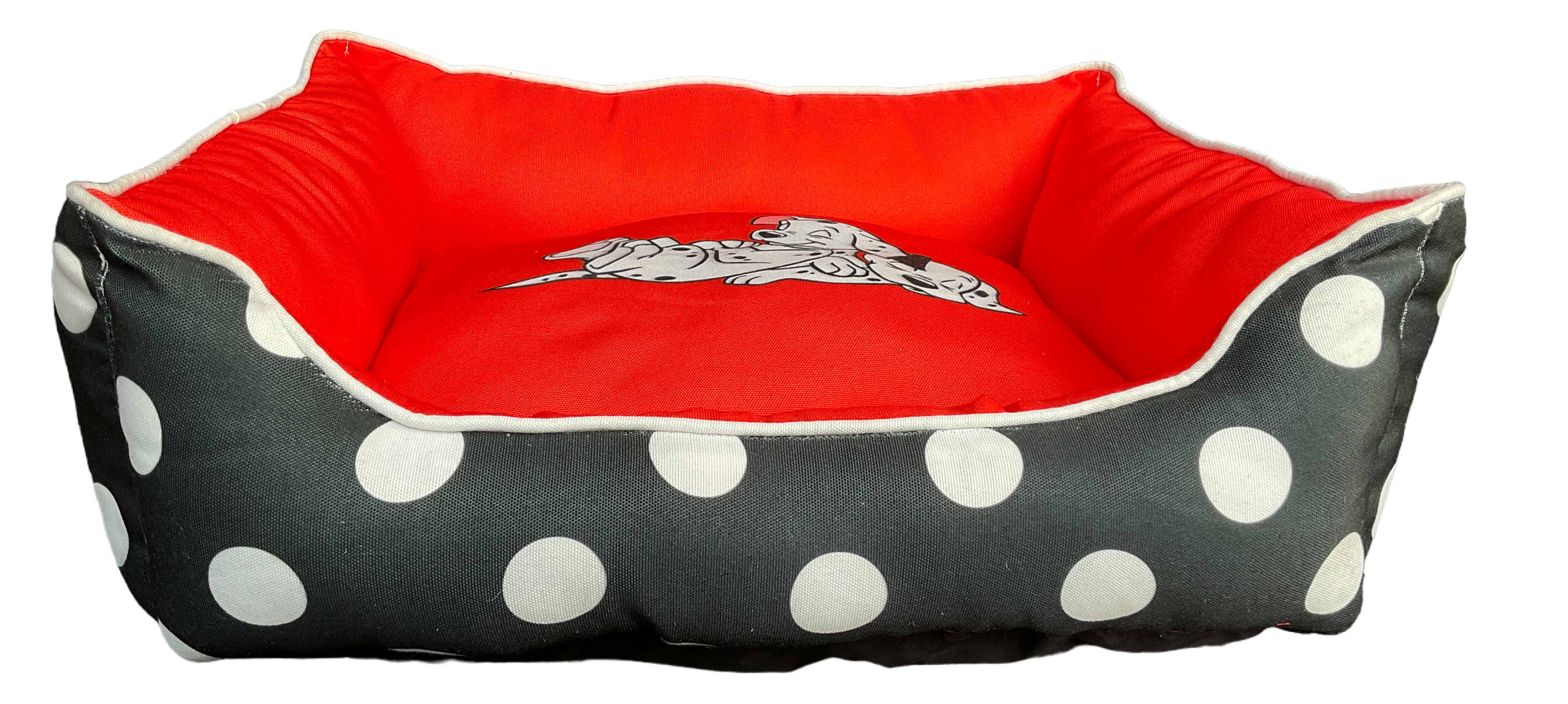 Dot & Dream: Eco-Chic Polka Dot Pet Bed