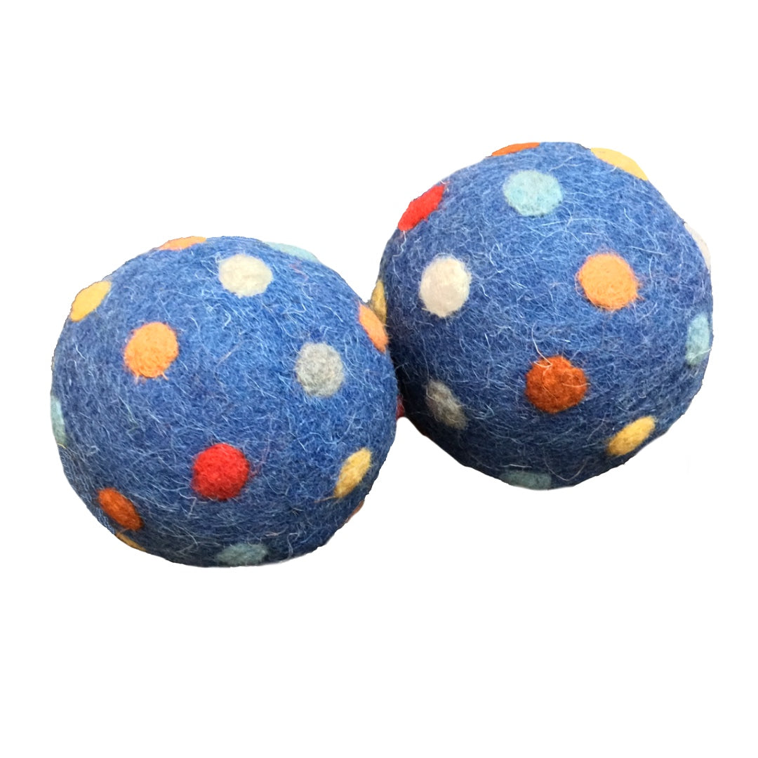 EcoFetch Wool Felt Pet Ball – Colorful, Durable & Planet-Friendly Playtime