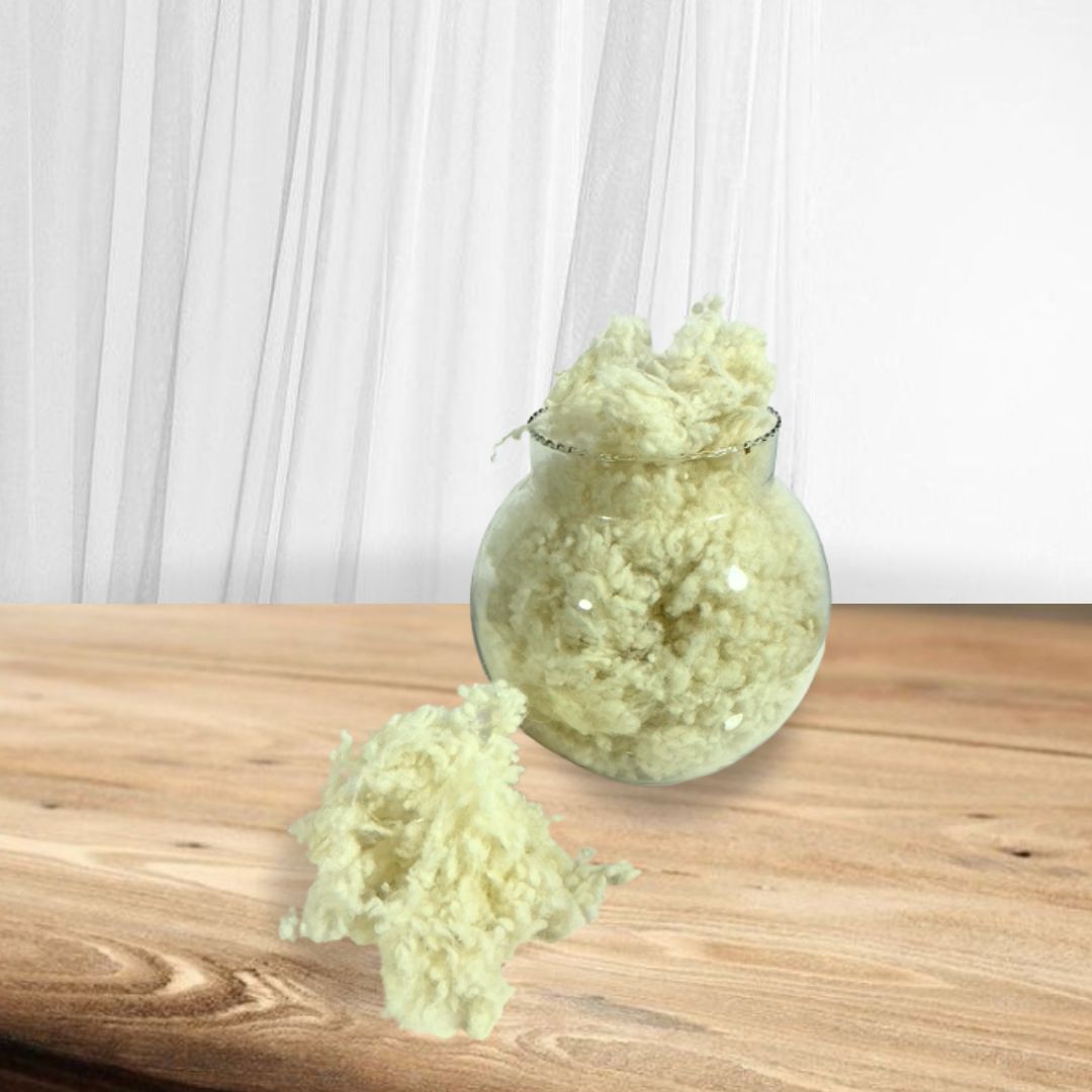 Bamboo Pillow with Wool Infill | Color Queen Off-White Off- White | Material Bamboo Fabric and Wool Infill