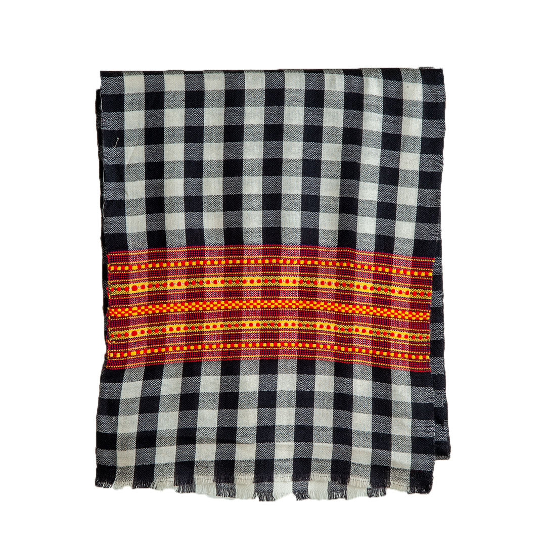 Woolen Mufflers | Check Design |Multi | 40x190 CM