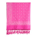 Stoles & Shawls | Pink & natural | 70x200 CM |