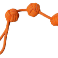 Dog Rope Toy -Triple Ball Long Rope Pet Toy
