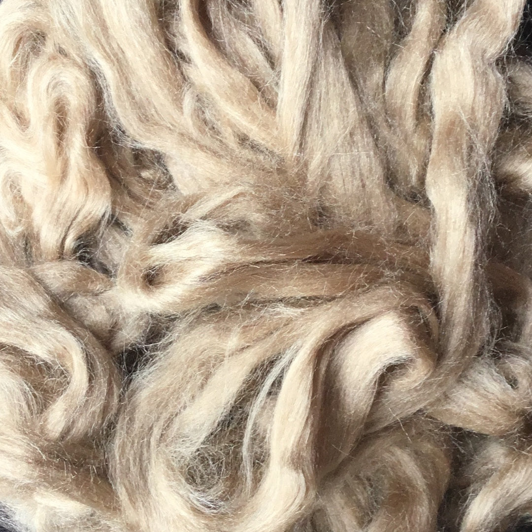 Silk Tussar Sliver - Carded