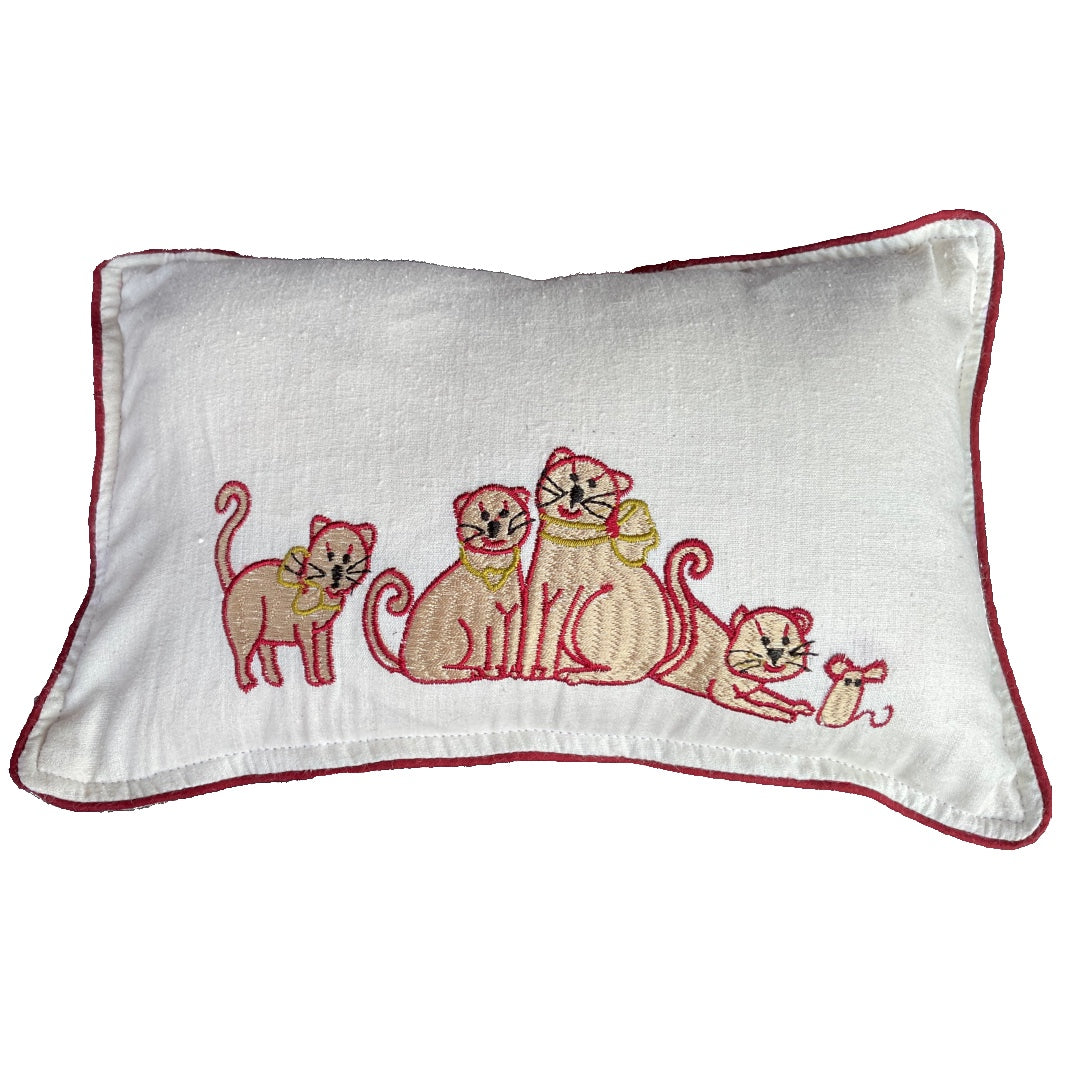 Organic Wool | Eri Silk Matters with Embroidery | Wool Infill