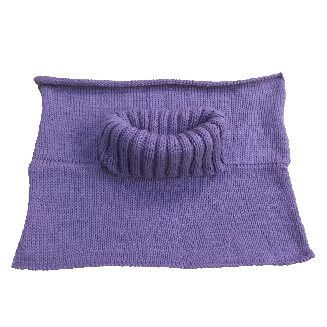 Neck Warmers & Mufflers | Purple Haze | 100% Organic Wool | For Men & Women