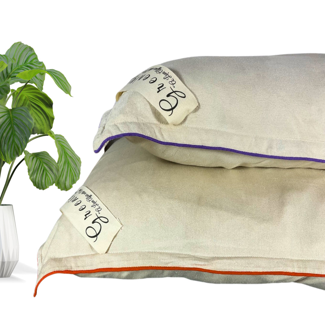 Eri Silk Pillow with Wool Infill