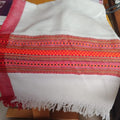 Woolen Stoles & Shawls |White & Multi | 70x200CM |