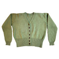 Organic Wool | Cardigan- Peppermint Green |