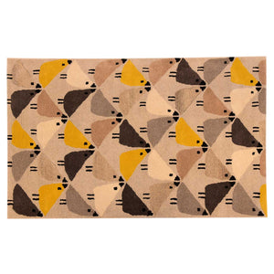 organic wool | Hand Tufted Carpet | Multicolor - Mojopanda Organic Store