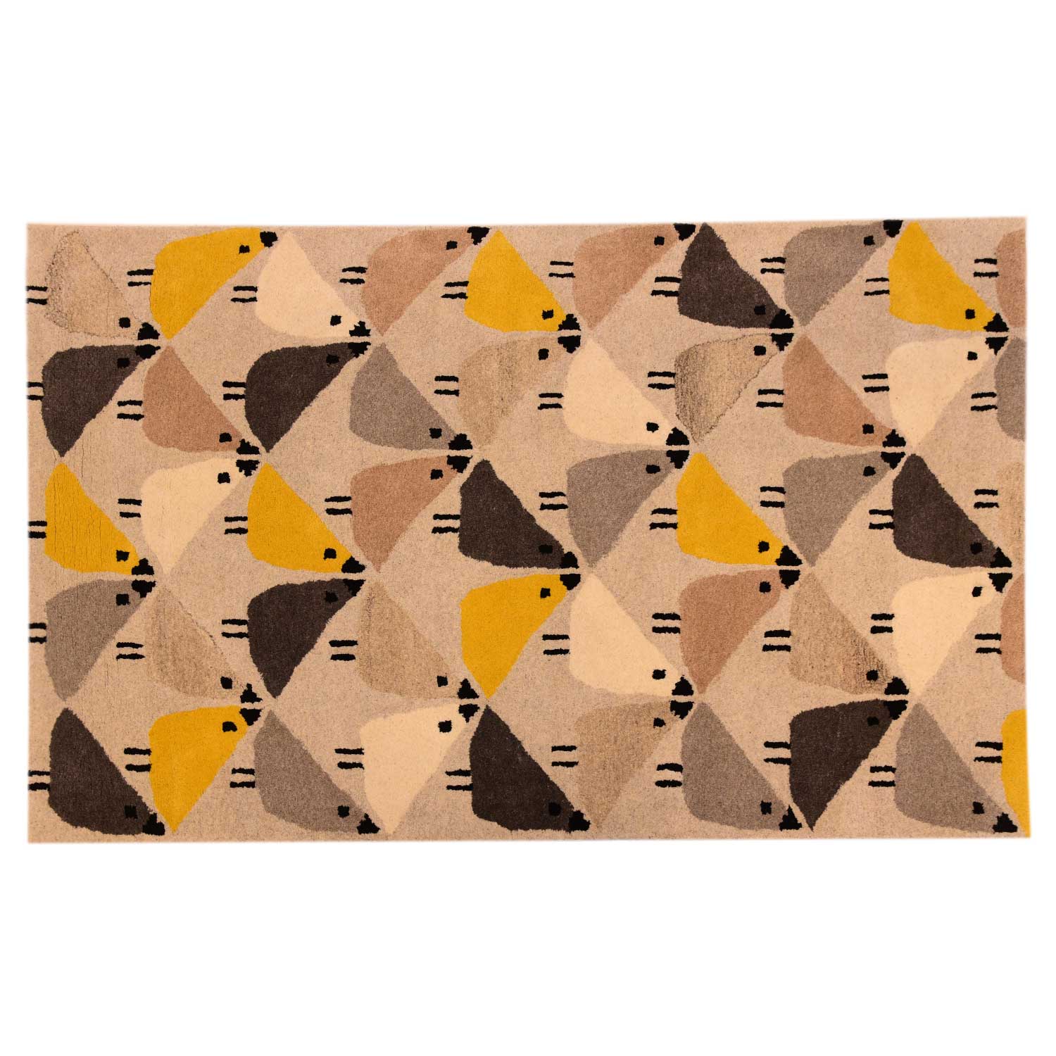 Organic Wool | Hand-Knotted Carpet | Little Birdies