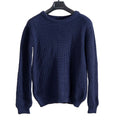 Pullover Round Neck - Mid Night Blue | For Men | 100% Organic Wool