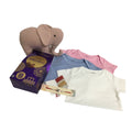 Gift Hamper Organic cotton romper 3 colors | Elephant soft toy