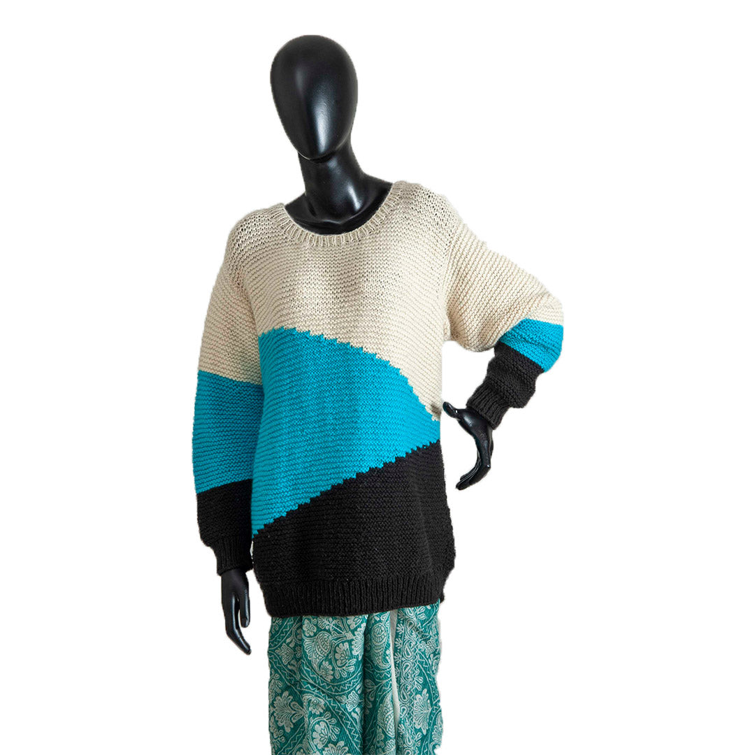 Organic Wool  |  Pullover  |   Multi Color