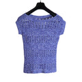 Organic Cotton | Top- Crochet | Purple