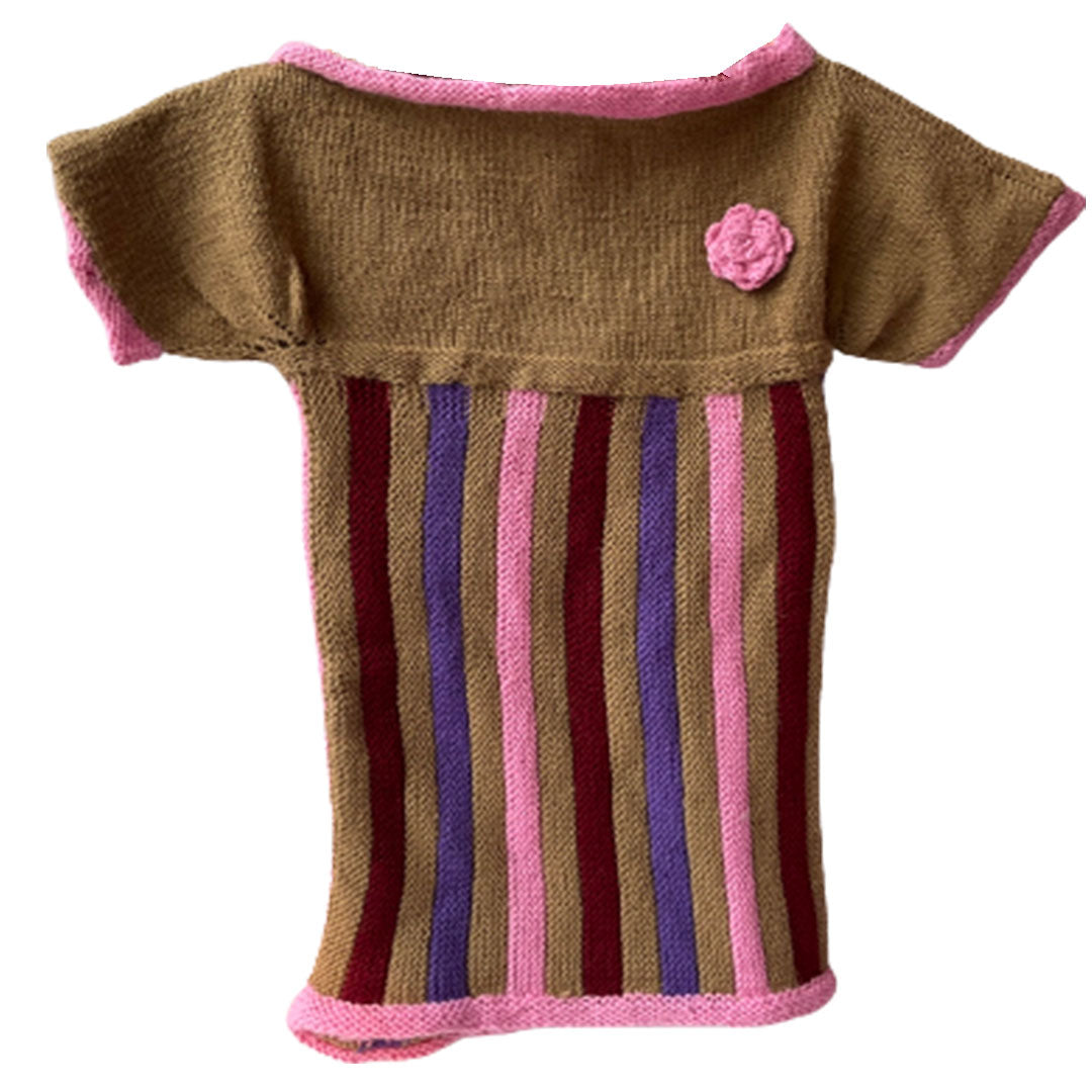Frock Multi | For Baby Girl | 100% Organic Wool