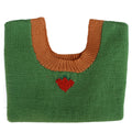 Crop Sweaters | Organic Wool | Top Strawberry Design |