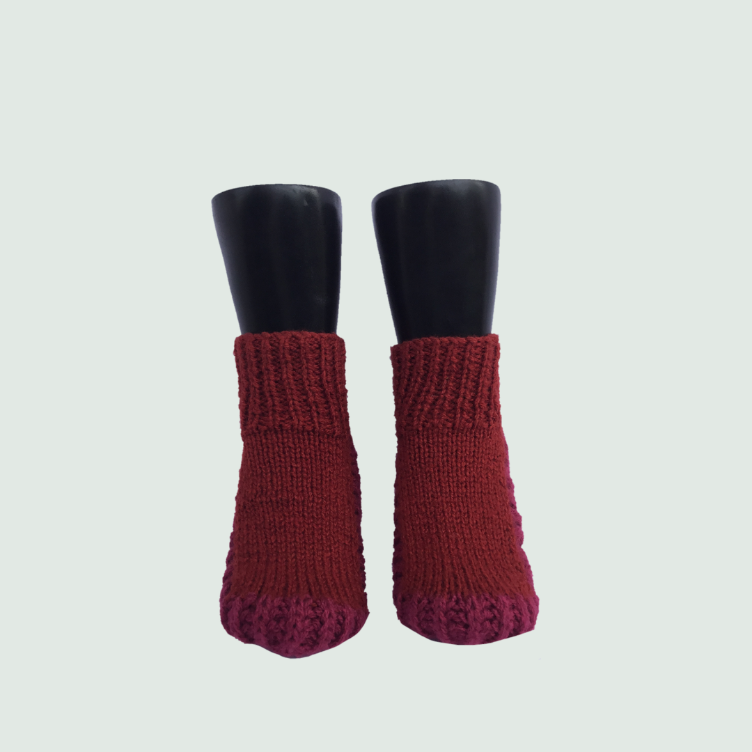 Mahagony woollen socks