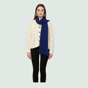 Sapphire Scarf/Muffler - Front View