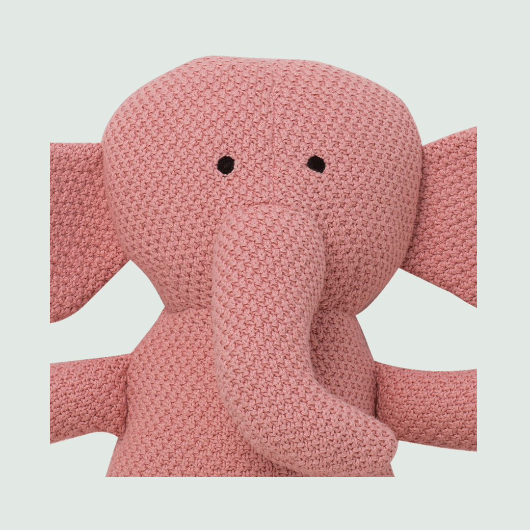 Little Ganesha Machine Knitted Stuffed/Plush/Soft Toy | 100% Premium Cotton