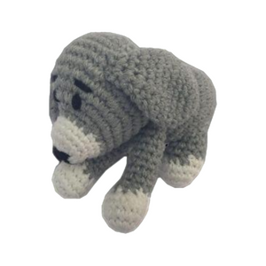 Puppy Crochet Stuffed/Plush/Soft Toy | 100% Organic | Health-pro - Mojopanda Organic Store