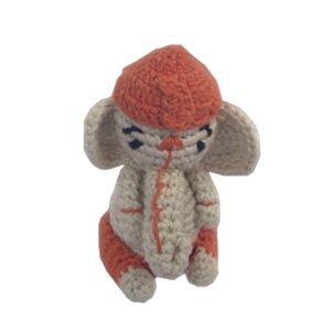 Ganesha Crochet Stuffed/Plush/Soft Toy | 100% Organic | Health-Pro - Mojopanda Organic Store