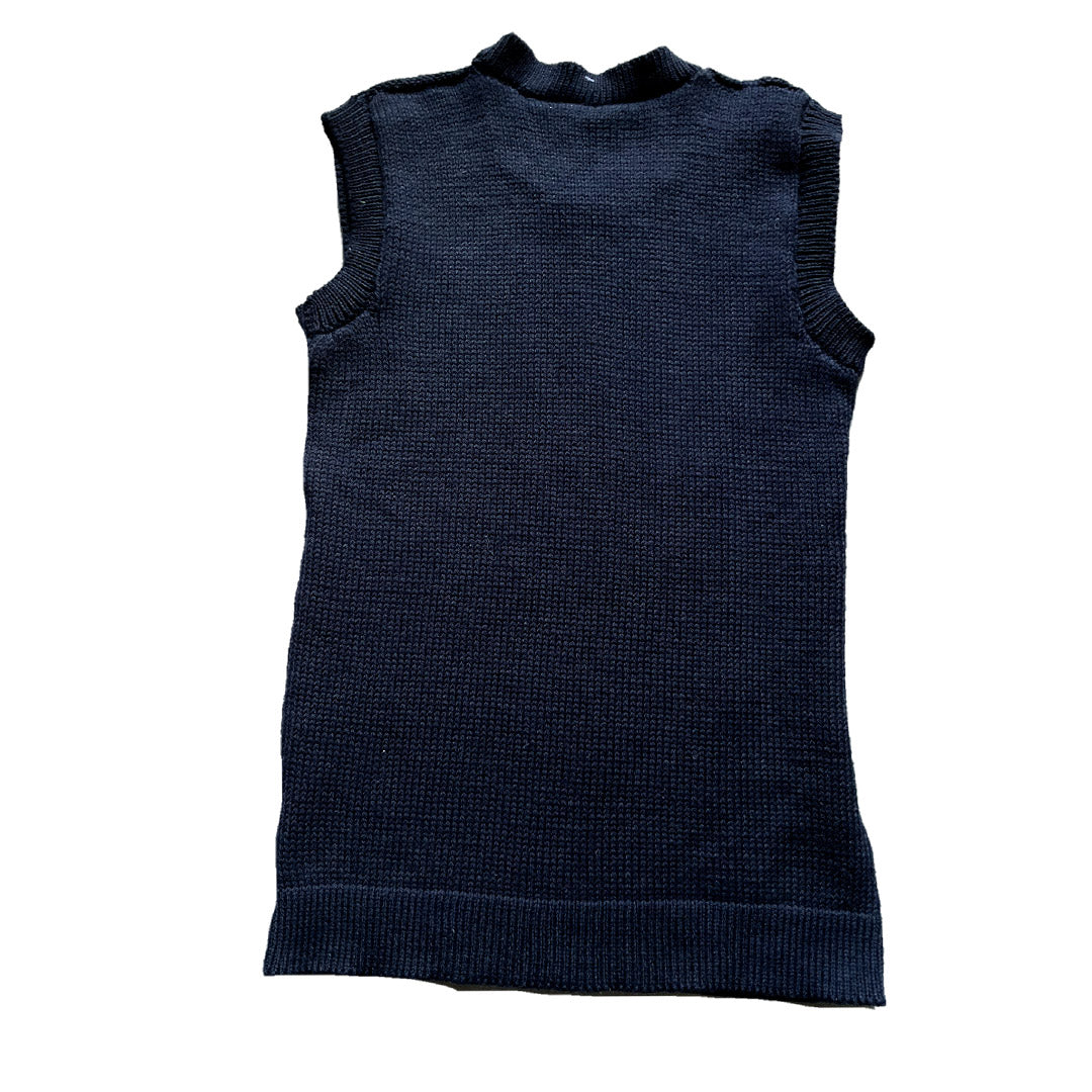 Pullover Round Neck Half Sleeve - After Midnight | For Men | 100% Organic Wool