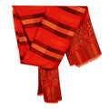 ReAlluring d Patterned Odhani | Stoles & Shawls | 100% Wool - Mojopanda Organic Store