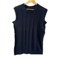 Pullover Round Neck Half Sleeve - After Midnight | For Men | 100% Organic Wool