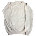Pullover Round Neck -Beige | For Men | 100% Organic Wool - Mojopanda Organic Store