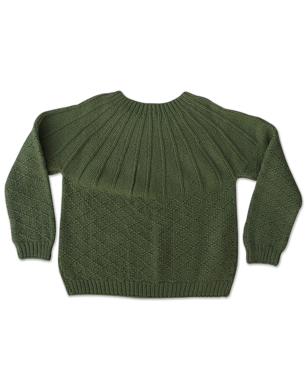 Organic Wool | Pullover - Mint