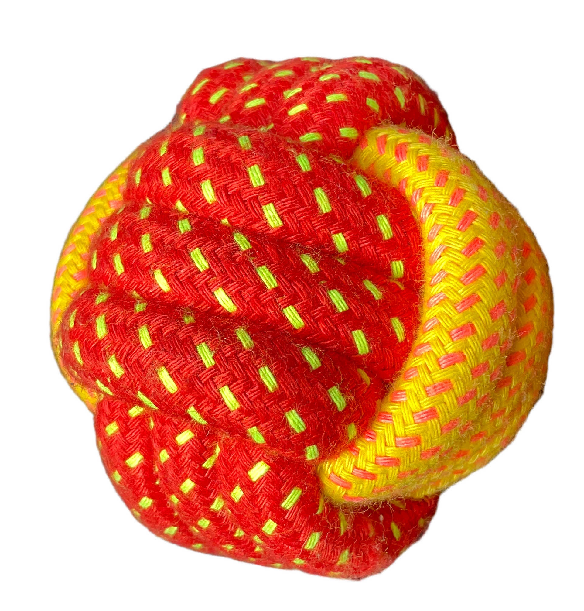 Mojopanda EcoRuff Ball Rope Toy – Colorful, Durable Fun for Playful Pups