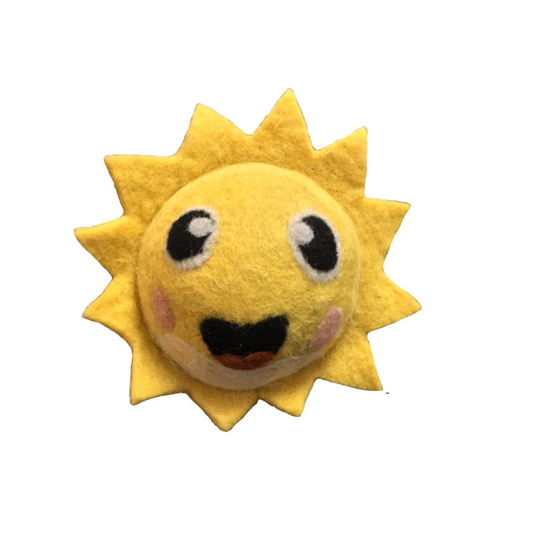 Radiant Paws Eco-Friendly Wool Felt Sun Toy for Pets