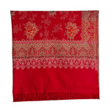 Woolen Stoles & Shawls | Red & Multi | 100x210 CM |