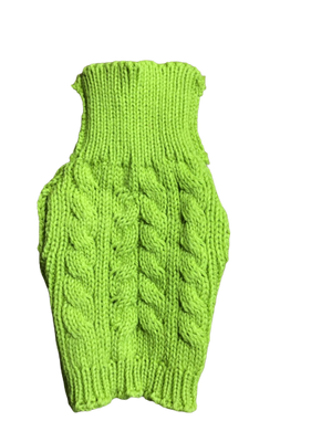 100% Wool | Dog Sweater | Colour : Wattle | Size XL