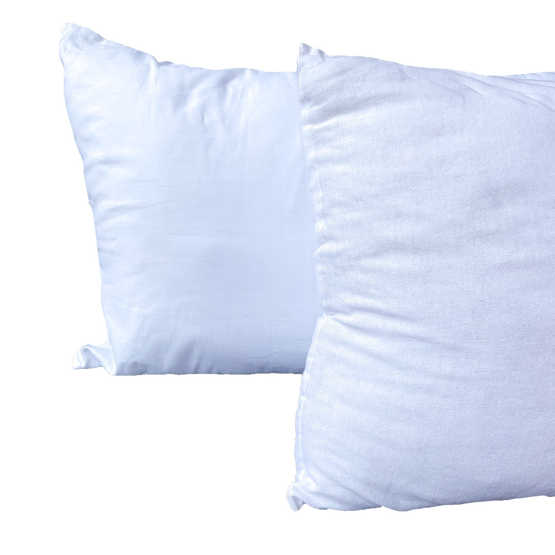 Cotton  Pillow with Wool Infill