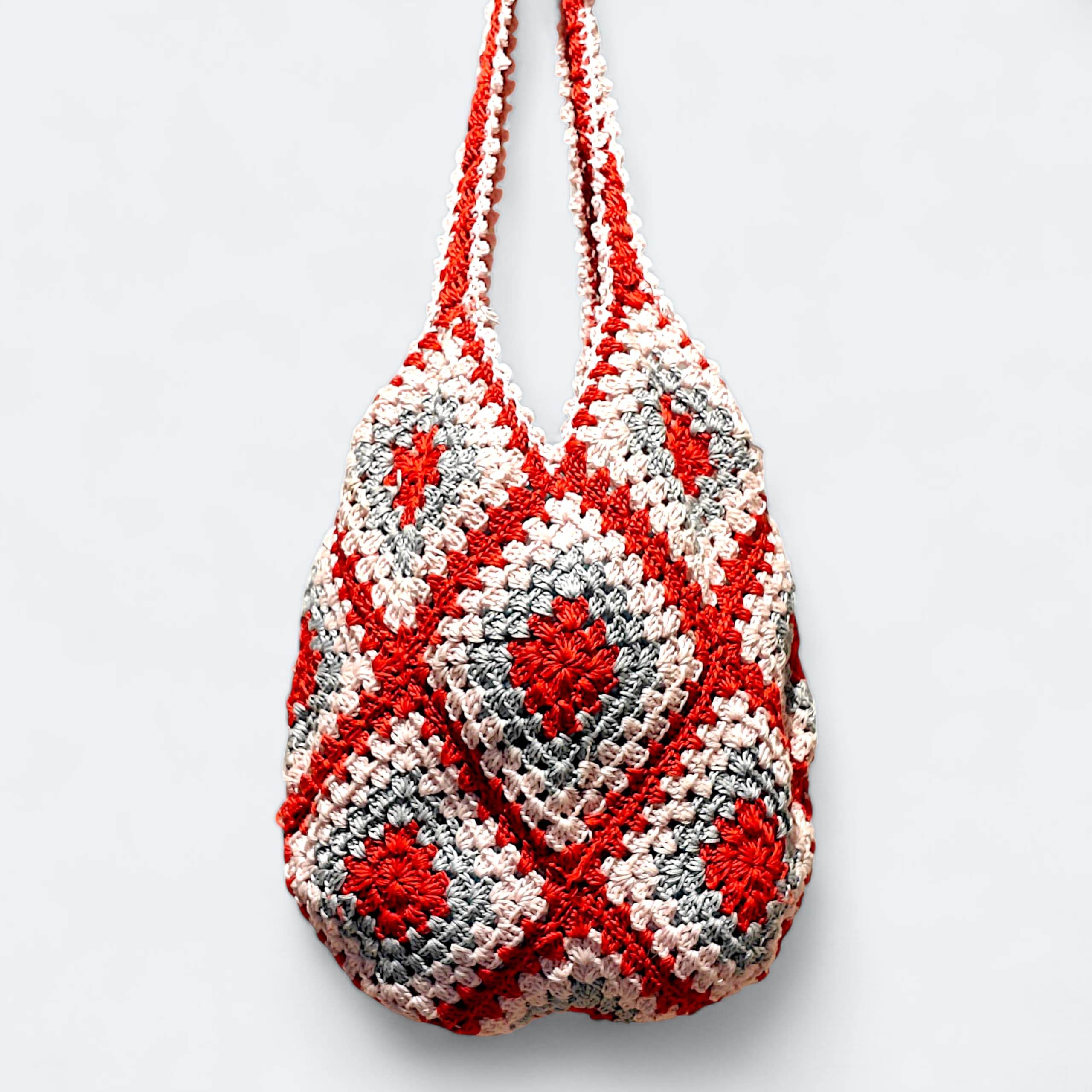 Cotton Crochet Bag –  Multi-Cooler - Eco-Friendly & Stylish