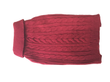 EcoPup Luxe Knit: Handcrafted Wool Blend Sweater for Stylish, Sustainable Pets
