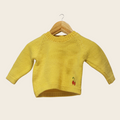 Chibi Baby Cardigan | Handknitted 100% Wool, Allergy-Free, Timeless Design