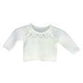 White Baby Pullover | 100% Organic Cotton - Mojopanda Organic  Store