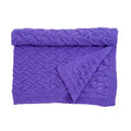 Baby Blanket Hand Knit ( Bunny Lace Design ) | 100% Wool