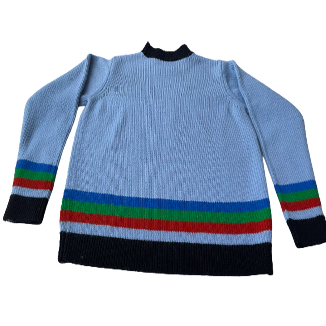 Pullover Round Neck  - Multi Color |  For Men  |  100% Organic Wool