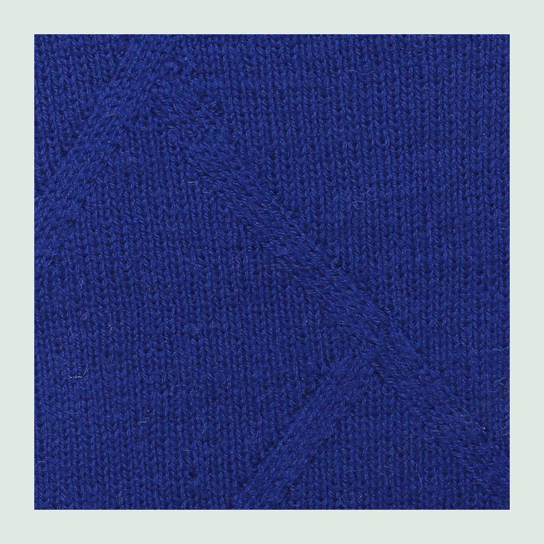 Sapphire Scarf/Muffler - Front View