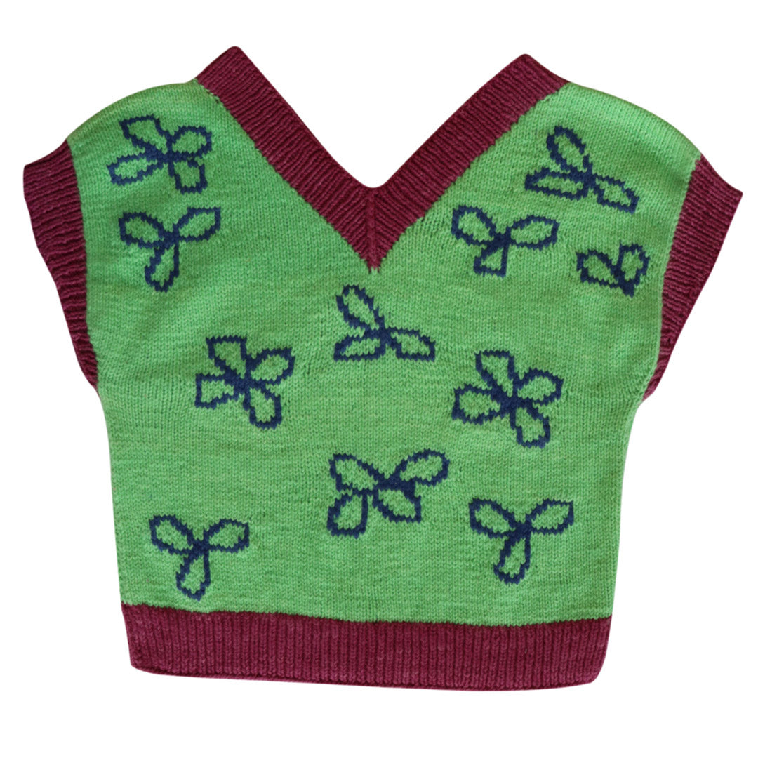 Organic Wool  |  Top Flowery  |  Multi Color
