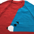 Blue-Red Sweater for Baby | 100% Organic Cotton - Mojopanda Organic  Store