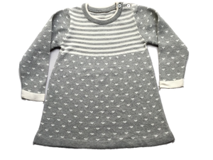 White Hearts Baby Frock I 100% Organic Cotton - Mojopanda Organic  Store